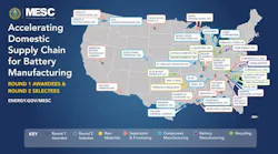 Department of Energy Battery Funding