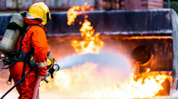 chemical plant fire