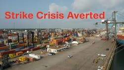 Strike Crisis Averted Strike Crisis Averted