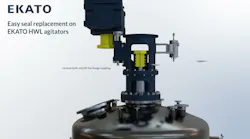 Fast and easy mechanical seal replacement - EKATO HWL-N Agitators