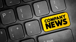 Keyboard with a Yellow Enter Key labeled as Company News