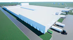 Rendering of the joint-venture plant planned by Asahi Kasei Corp. and Honda Motor Co. in Ontario, Canada.