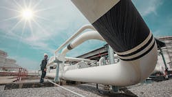 maintenance worker watching out for dead legs in piping systems maintenance worker watching out for dead legs in piping systems