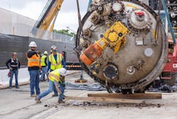 used equipment being taken apart or installed at a plant used equipment being taken apart or installed at a plant