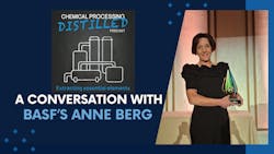 A conversation with BASF's Anne Berg on her successful chemical engineering career A conversation with BASF's Anne Berg on her successful chemical engineering career