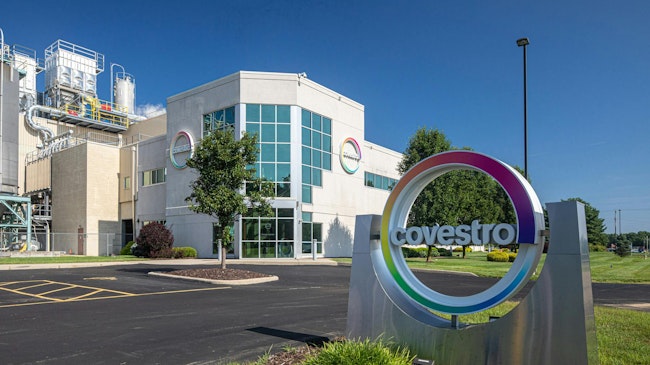 Covestro site in Hebron, Ohio