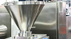 stainless hopper in bulk solids manufacturing