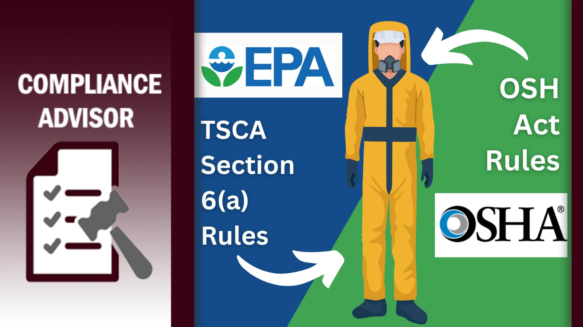 TSCA Section 6(a) Rules, OSH Act Rules, OSHA, EPA, Compliance Advisor