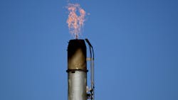 Gas flares into the sky at the Suncor Energy oil refinery in Commerce City, Colorado, on Wednesday, July 26, 2023. Gas flares into the sky at the Suncor Energy oil refinery in Commerce City, Colorado, on Wednesday, July 26, 2023.