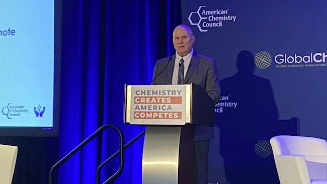 Chad Macintosh, acting deputy administrator at EPA, discussed the agency’s plans during his keynote address at the American Chemistry Council’s (ACC) annual GlobalChem conference in Washington, D.C.