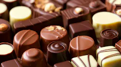 Assorted Gourmet Chocolates Close-Up