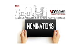 Chemical Processing Opens 2025 Vaaler Awards Nominations Chemical Processing Opens 2025 Vaaler Awards Nominations