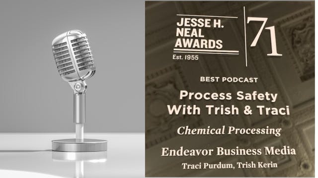 Process Safety with Trish & Traci Wins Best Podcast
