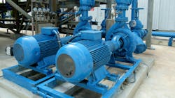 Industrial motors on skid Industrial motors on skid