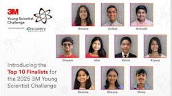3M Young Scientist Challange Top 10 Finalists 3M Young Scientist Challange Top 10 Finalists