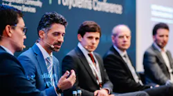 speakers on a panel at ICIS World Chemical Purchasing Conference