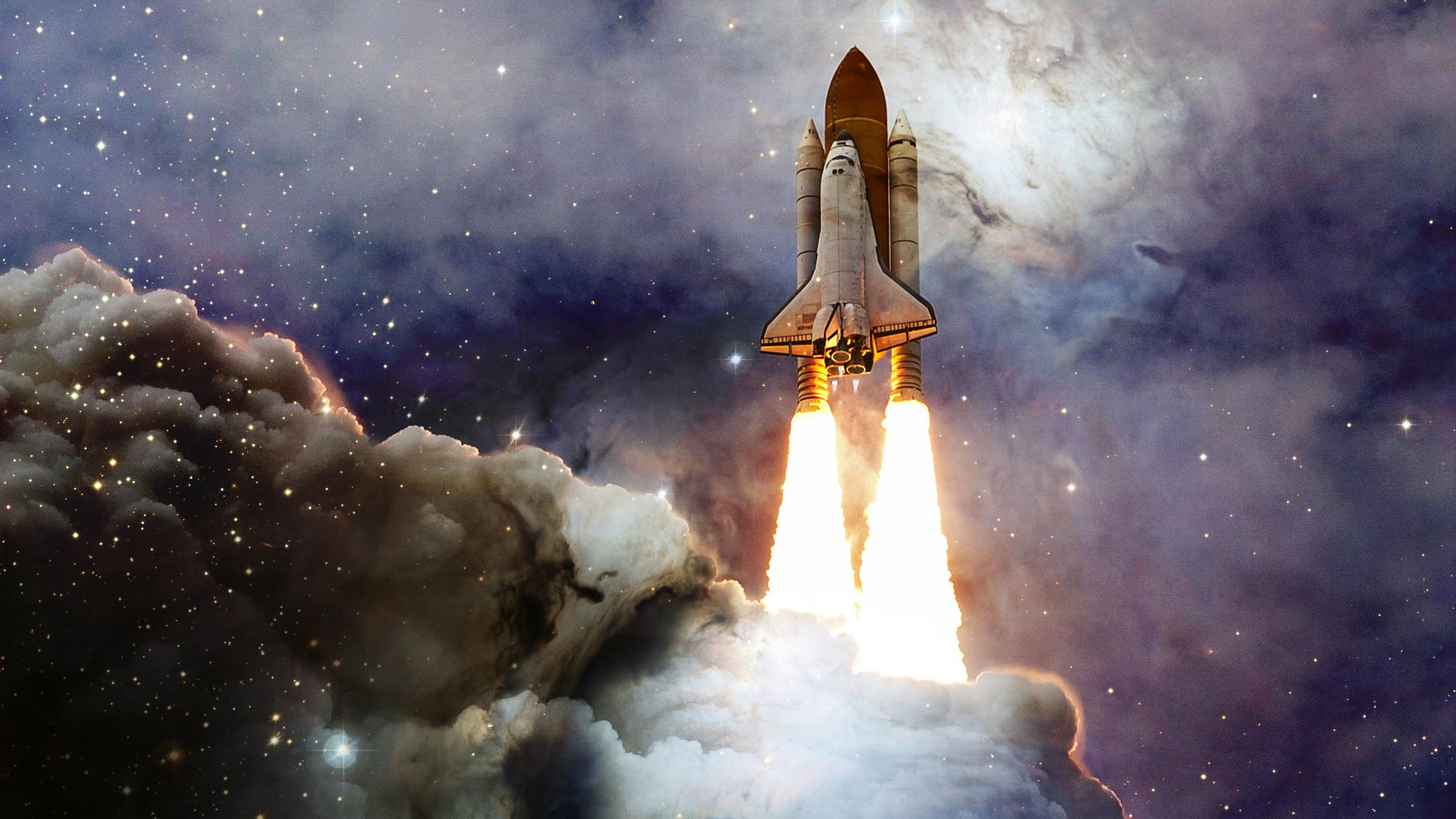 space shuttle launch