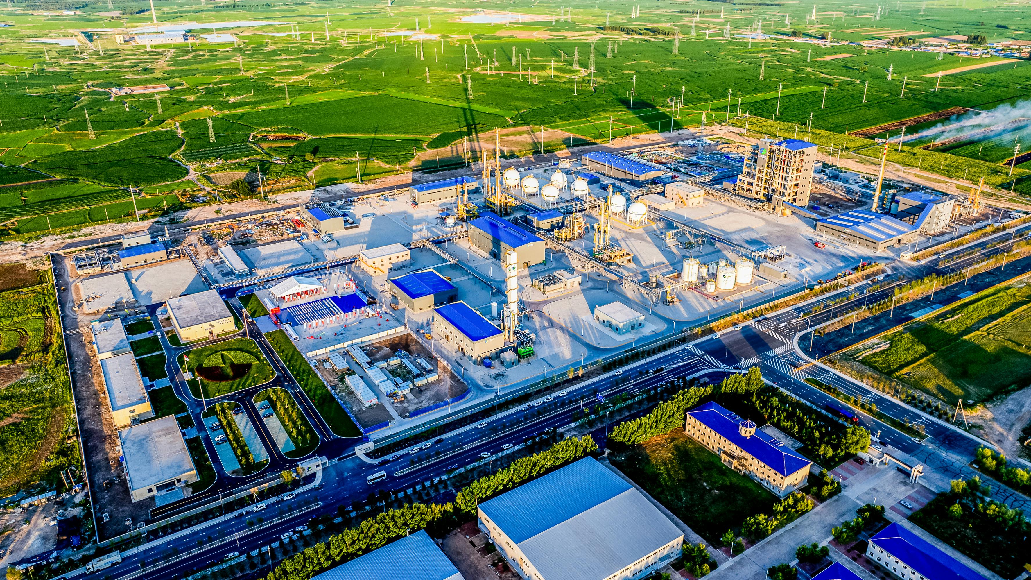 Shanghai Electric&rsquo;s biomass-to-green methanol plant in China