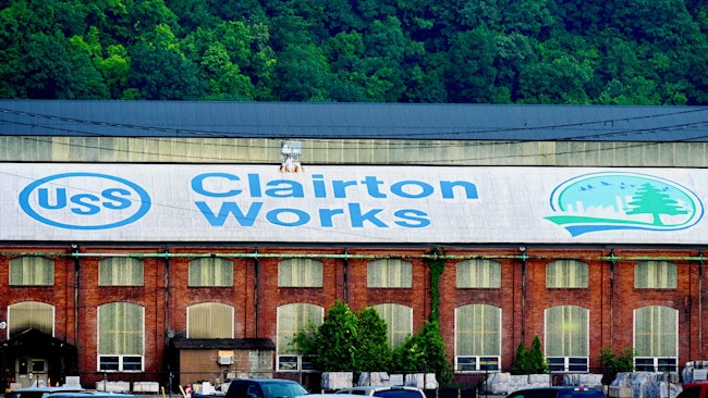 US Steel Clairton Works building as seen before Aug. 11 explosions and fires