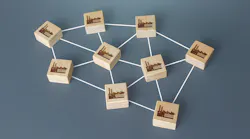 Industrial plants and factories network