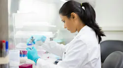 scientist working in lab