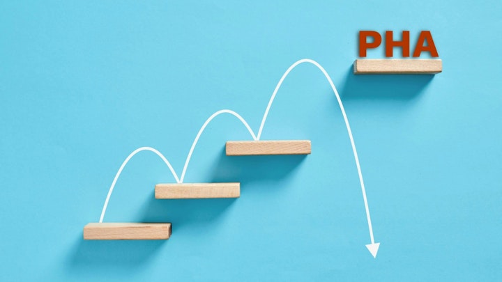 Wooden blocks forming stairs with one missing block to reach the top step. concept of failure