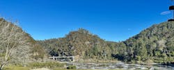 Cataract Gorge in Tasmania, Australia Cataract Gorge in Tasmania, Australia