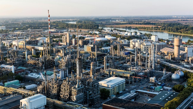 Ludwigshafen, the world’s largest integrated chemical complex.