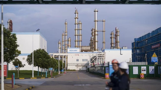 Solvay China plant