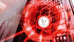 Security concept: hacked the padlock on the background of mainframe data center Security concept: hacked the padlock on the background of mainframe data center