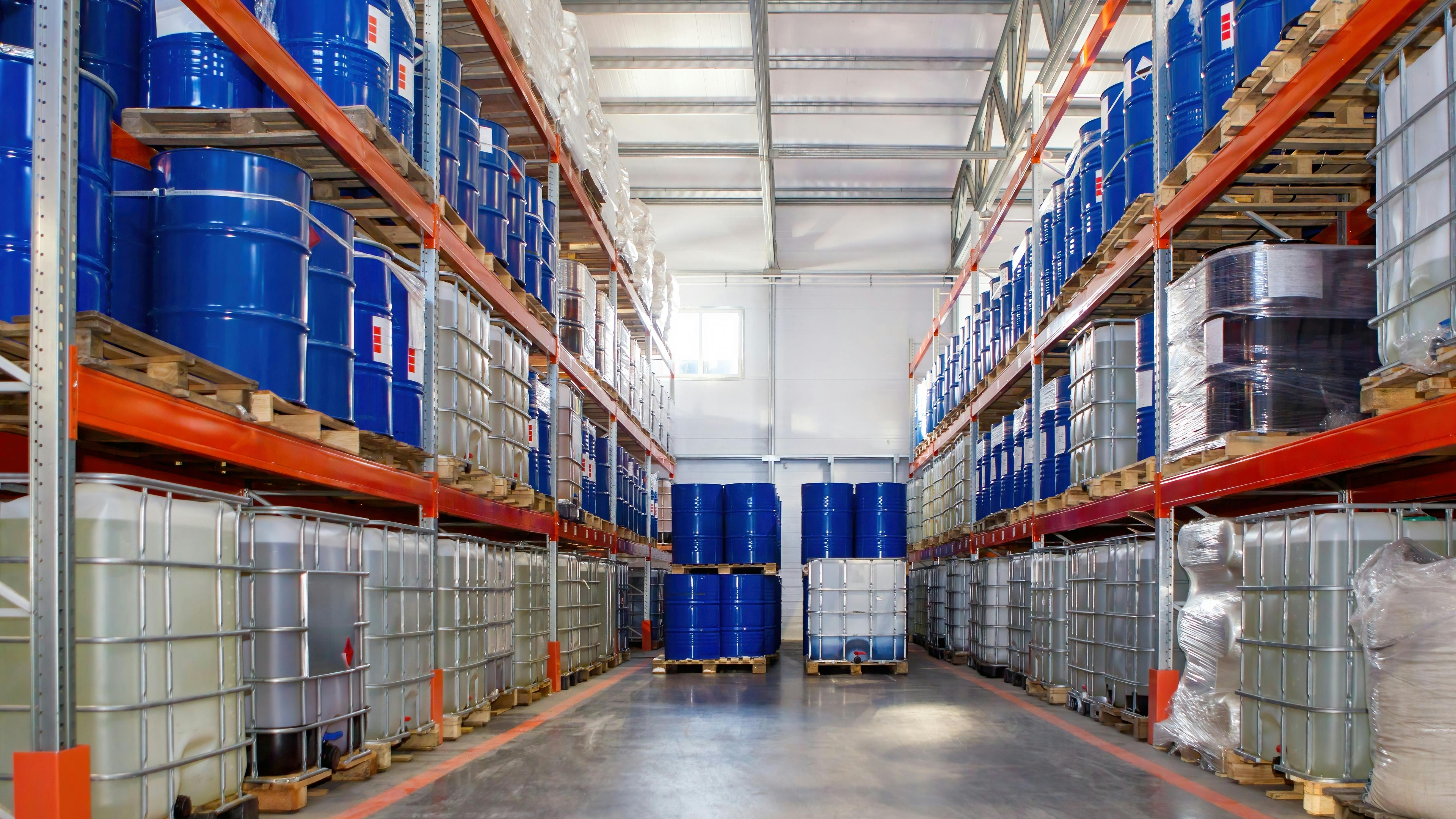 chemical plant warehouse logistics