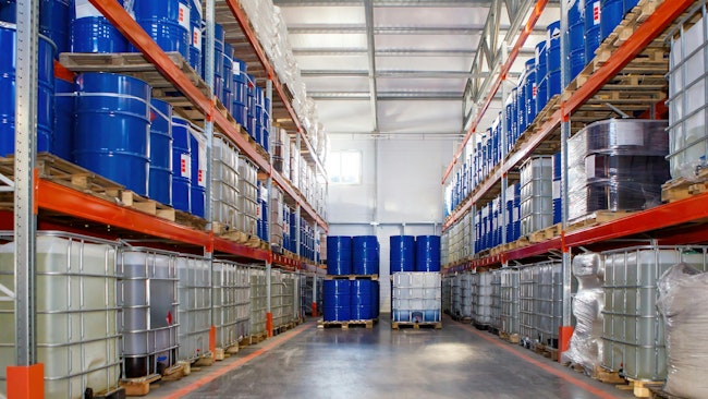 chemical plant warehouse logistics