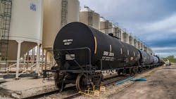 Oil and gas production assets, including train car, in Bakken North Dakota region Oil and gas production assets, including train car, in Bakken North Dakota region