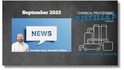 Jon Katz reviews the top chemical industry news from September 2025. Jon Katz reviews the top chemical industry news from September 2025.