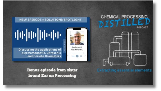 KHRONE's Joe Incontri, director of marketing, discusses the company&rsquo;s flow meter lineup