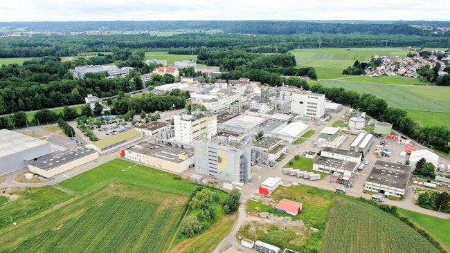 aerial view of Illertissen Site BASF sold to Louis Dreyfus Company