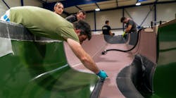 Climate Impulse under construction Climate Impulse under construction