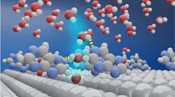 Researchers from Japan enhanced the hydrogen evolution reaction (HER) by modifying platinum cathodes with purine bases. The purine molecules form hydrogen-bonded cages with surrounding water, which helps remove hydroxide ions from the surface, lowering the energy barrier and increasing HER activity up to four times.