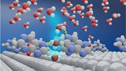 Researchers from Japan enhanced the hydrogen evolution reaction (HER) by modifying platinum cathodes with purine bases. The purine molecules form hydrogen-bonded cages with surrounding water, which helps remove hydroxide ions from the surface, lowering the energy barrier and increasing HER activity up to four times. Researchers from Japan enhanced the hydrogen evolution reaction (HER) by modifying platinum cathodes with purine bases. The purine molecules form hydrogen-bonded cages with surrounding water, which helps remove hydroxide ions from the surface, lowering the energy barrier and increasing HER activity up to four times.