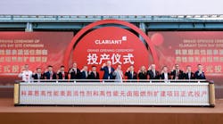 Clariant executives pose at grand opening ceremony of Daya Bay, China expansion site Clariant executives pose at grand opening ceremony of Daya Bay, China expansion site