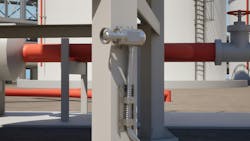 The Rosemount 625IR advanced optical infrared (IR) gas detector The Rosemount 625IR advanced optical infrared (IR) gas detector