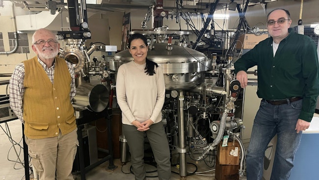 Purdue researchers R. Graham Cooks, Christina Ferreira and Tillmann Kubis have published research in Environmental Science & Technology Letters that explores alternatives to PFAS, or “forever chemicals.” (Purdue University photo)