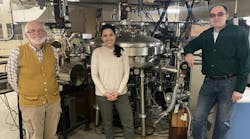 Purdue researchers R. Graham Cooks, Christina Ferreira and Tillmann Kubis have published research in Environmental Science & Technology Letters that explores alternatives to PFAS, or “forever chemicals.” (Purdue University photo) Purdue researchers R. Graham Cooks, Christina Ferreira and Tillmann Kubis have published research in Environmental Science & Technology Letters that explores alternatives to PFAS, or “forever chemicals.” (Purdue University photo)