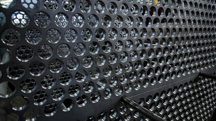 Baffle of the heat exchanger