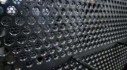 Baffle of the heat exchanger Baffle of the heat exchanger