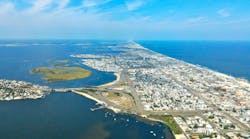 view of the New Jersey coastline view of the New Jersey coastline
