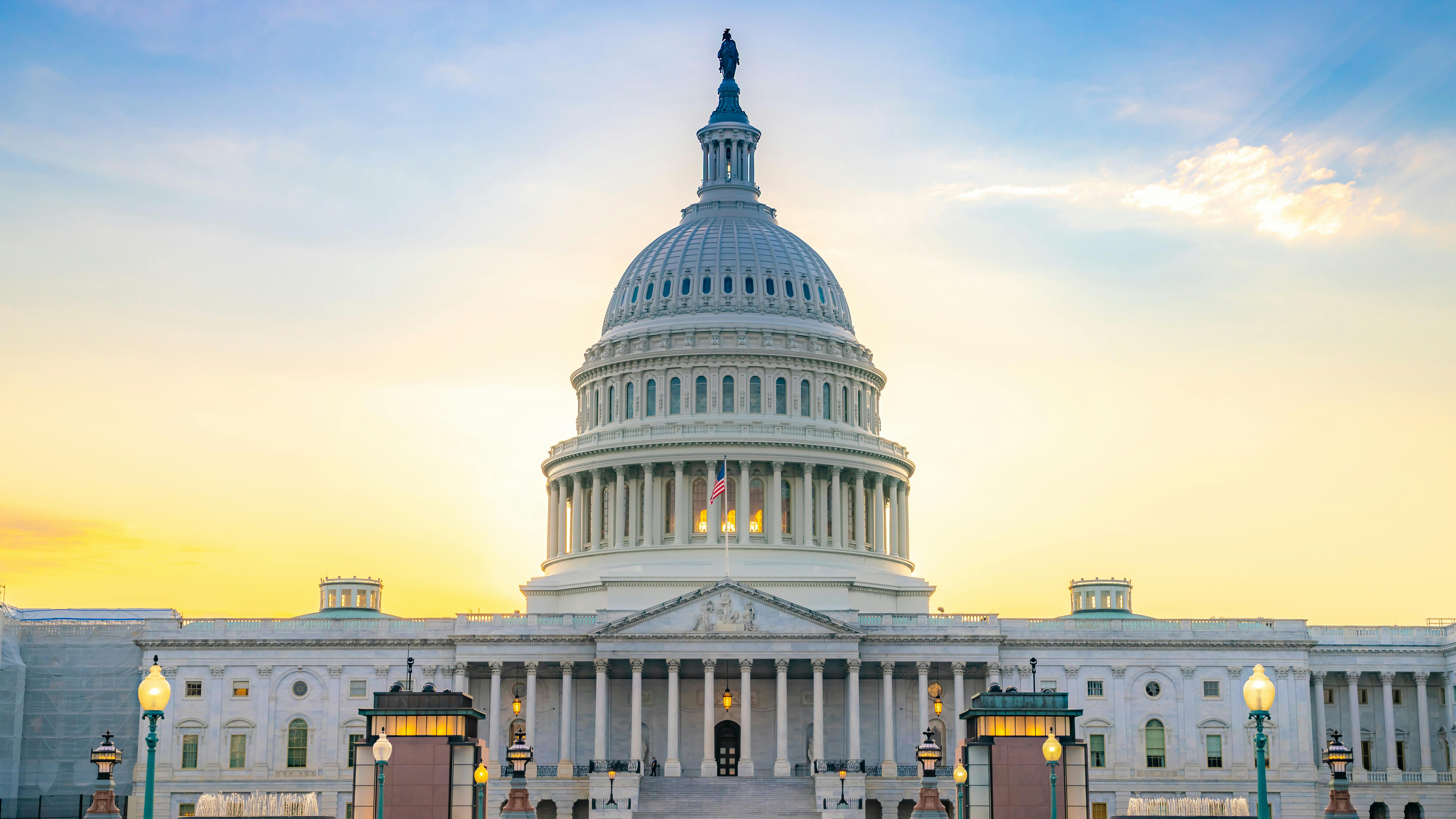Capitol Building, is the home of the United States Congress and the seat of the legislative branch of the U.S. federal government.