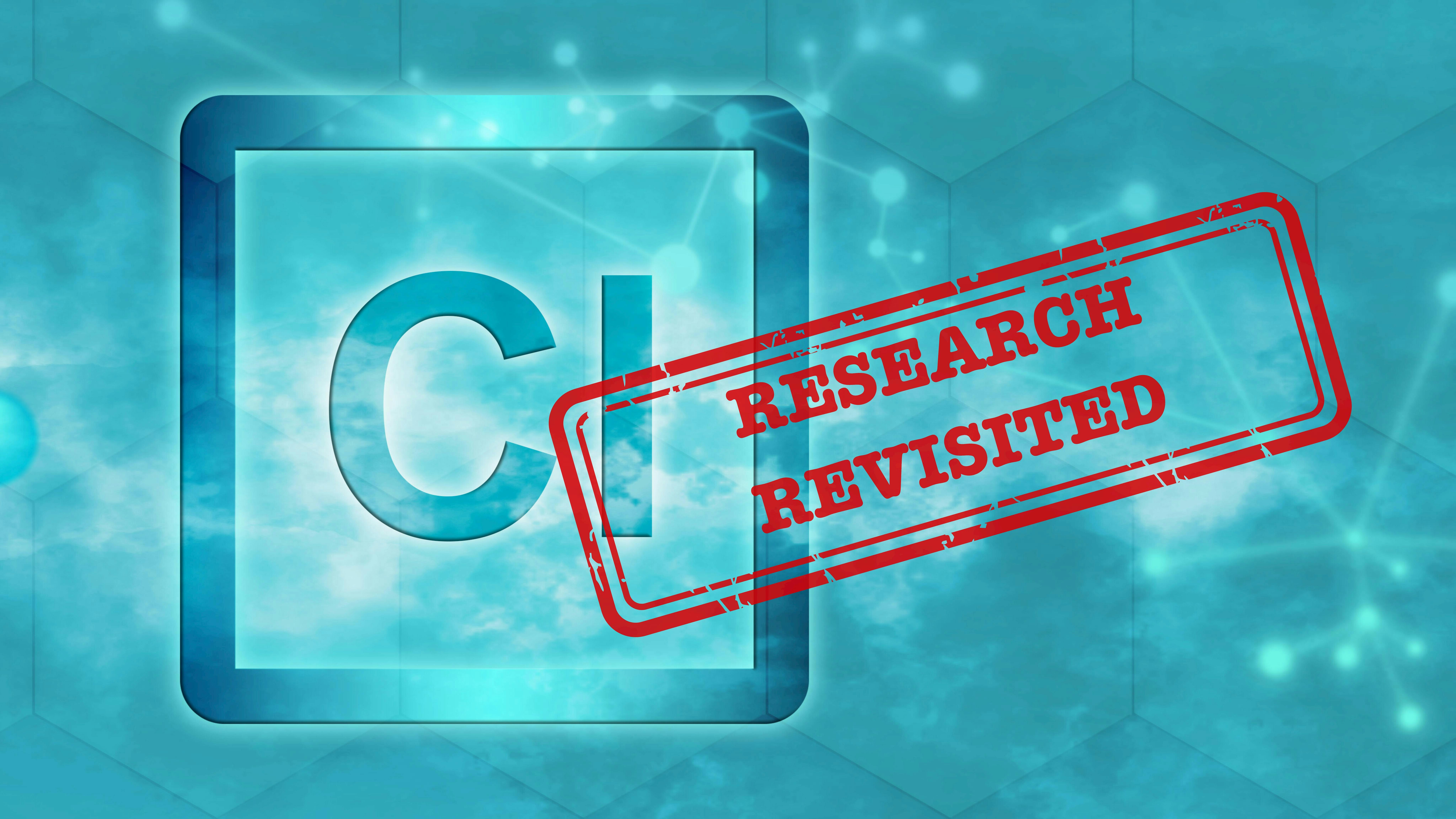 stamp overlay with text Research revisited