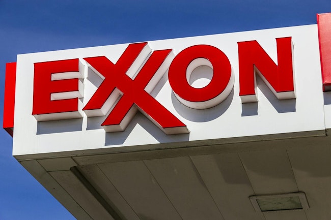 Exxon Mobil signage