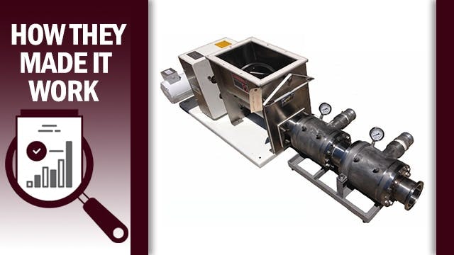 How They Made it Work with image of Flash Rockwell conveying equipment
